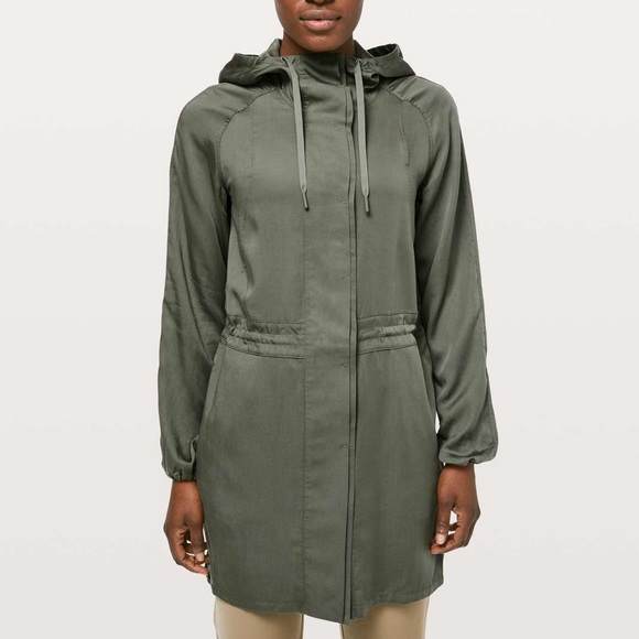 lululemon athletica Jackets & Blazers - Lululemon City Stroll Jacket - Size 4 - Grey Sage